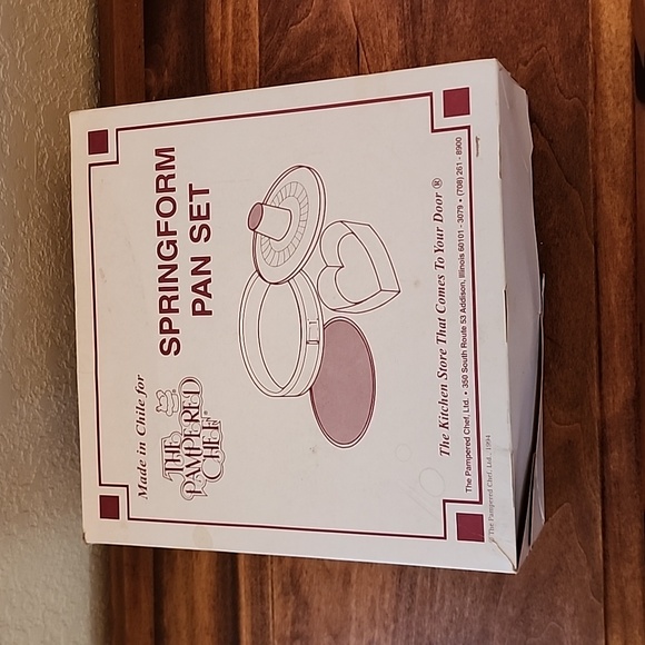 The Pampered Chef Kitchen Pampered Chef Springform Pan Set Circle